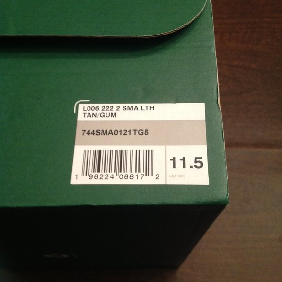 Lacoste Men's L006-TG5 Tan Leather & Suede Sneakers - 11.5 - New in Box - Picture 9 of 10